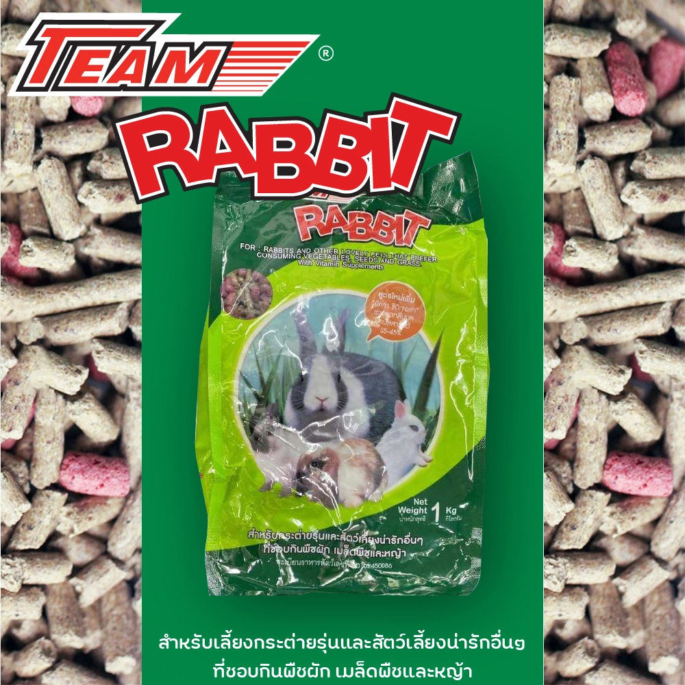 TEAM RABBIT กระต่าย6เดือนขึ้นไป 1 กก.